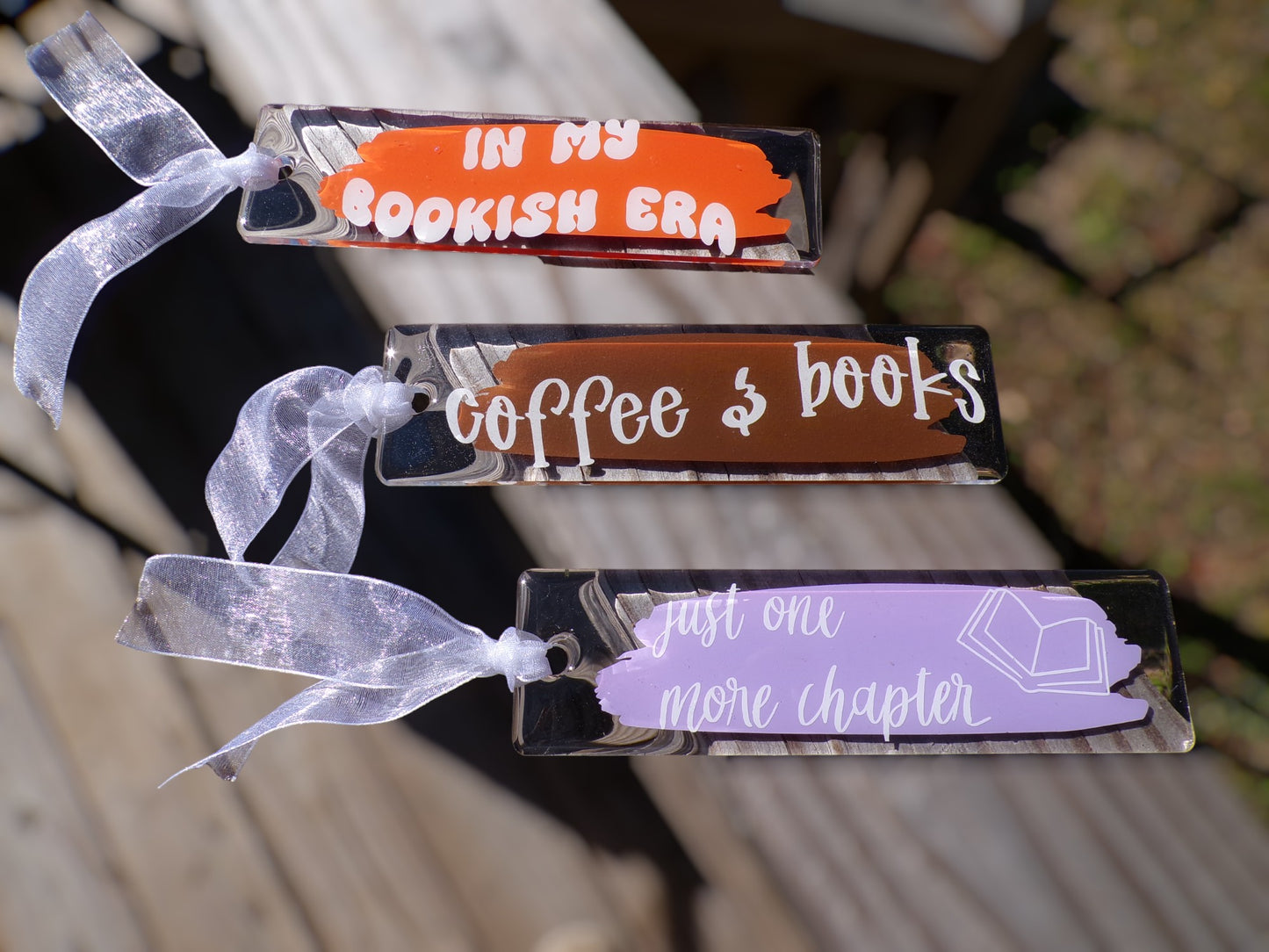 Just One More Chapter Acrylic Bookmark