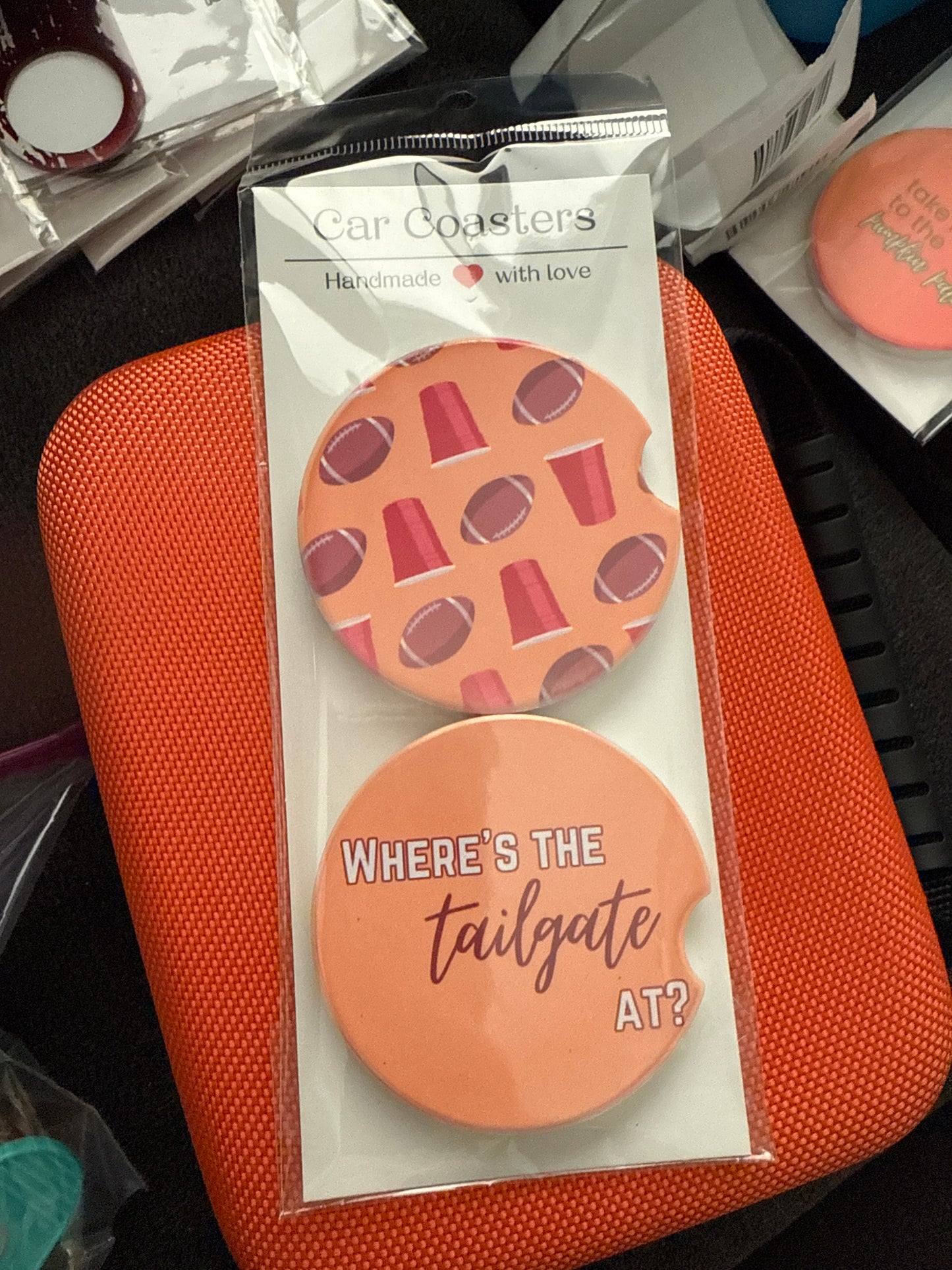 Car Coaster Set • Tailgate Design