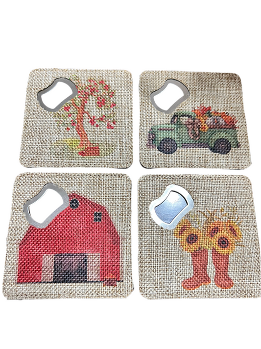 Coaster Set • Farmhouse Design