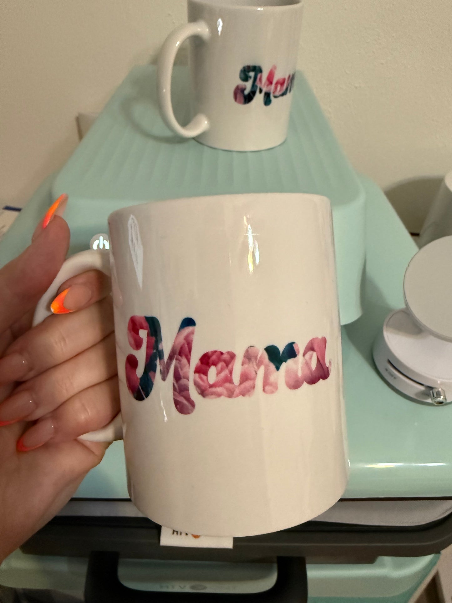 Mug • Floral Mama Design • 12oz