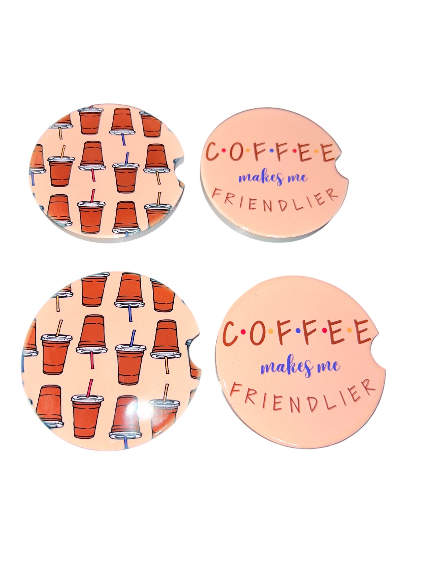 Car Coaster Set • Coffee