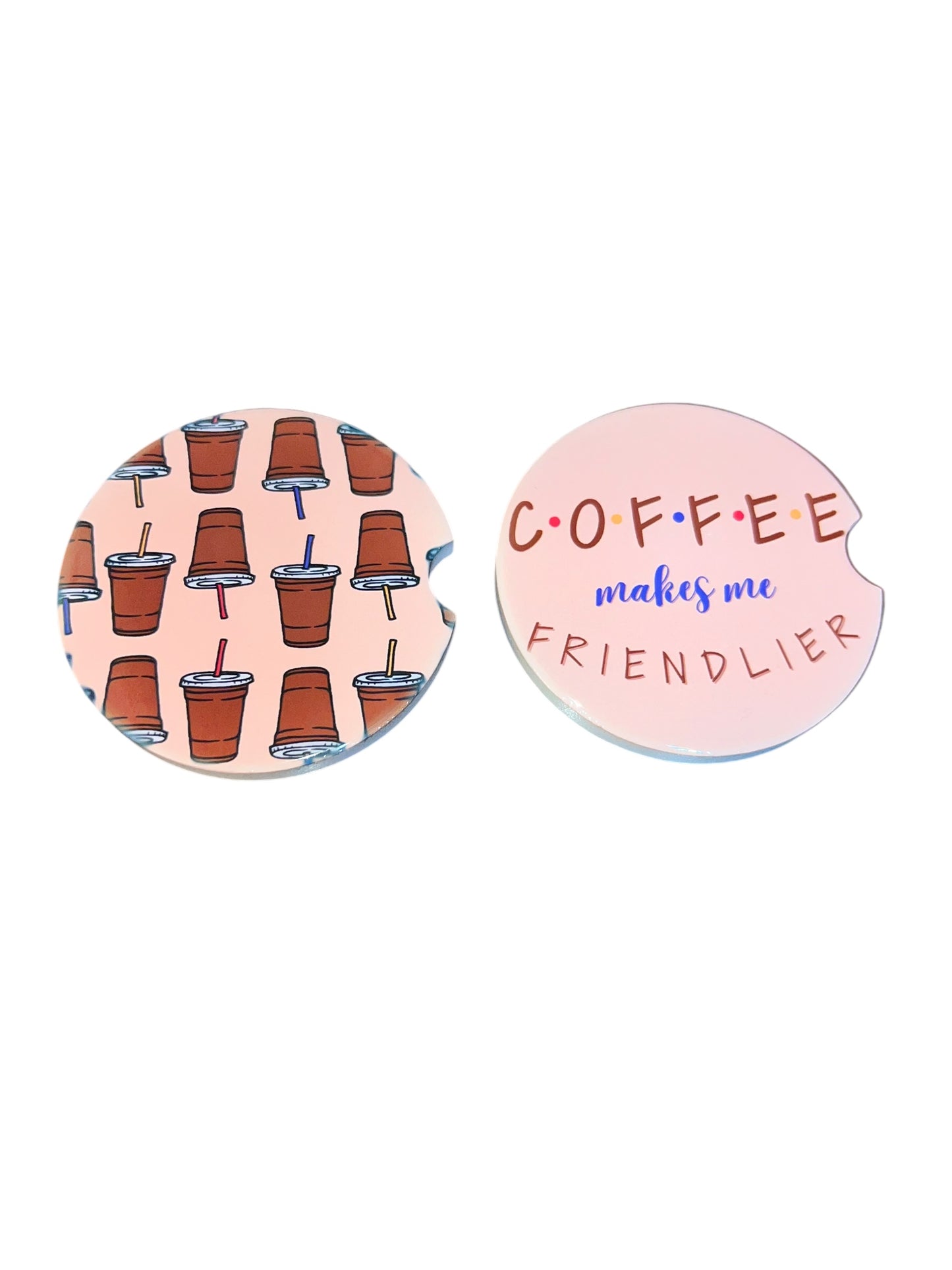 Car Coaster Set • Coffee