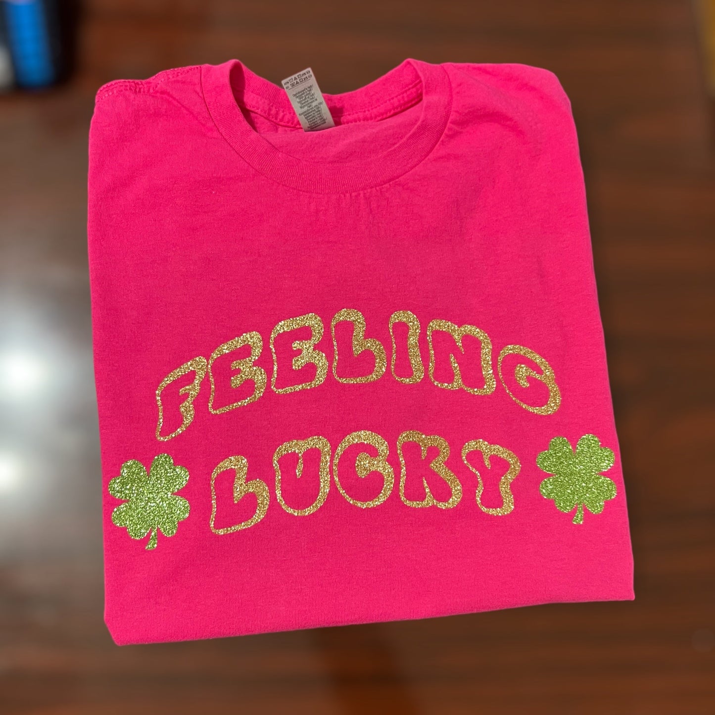 T-shirt Short Sleeve • Feeling Lucky Design