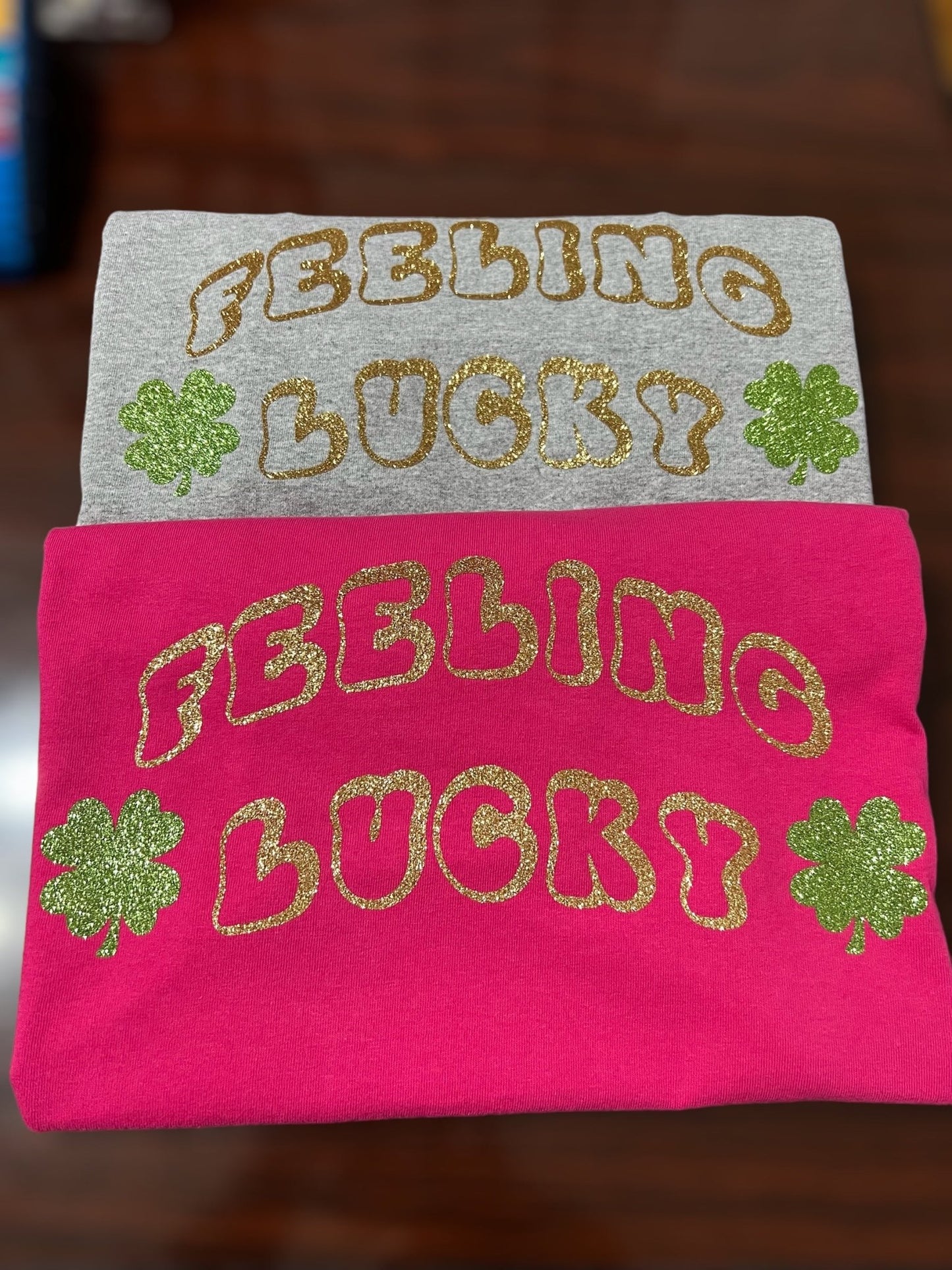 T-shirt Short Sleeve • Feeling Lucky Design