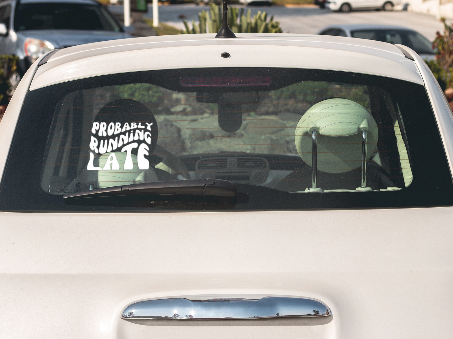 Decal • Running Late Design • 6”