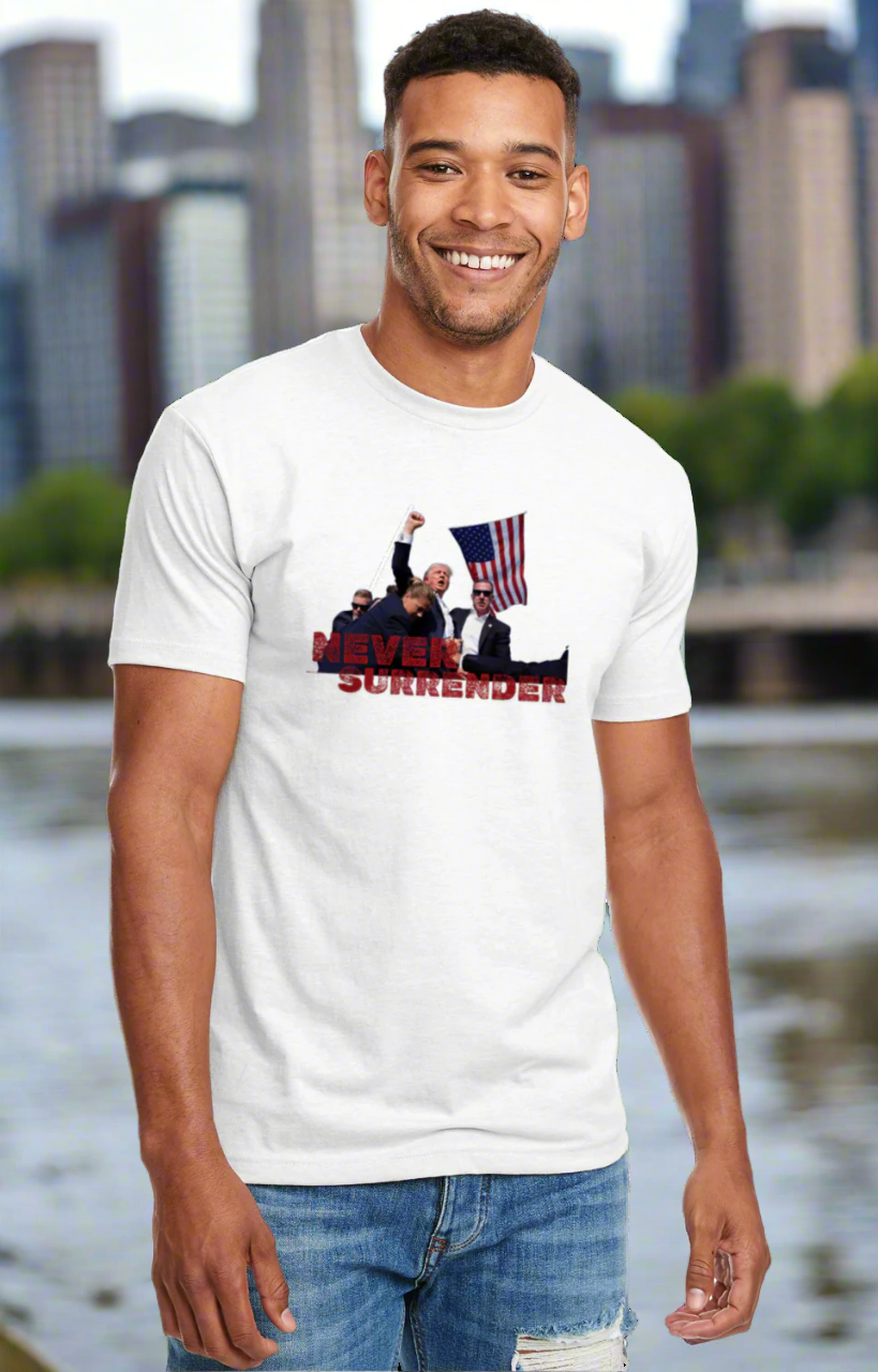 T-shirt Short Sleeve • Never Surrender Design