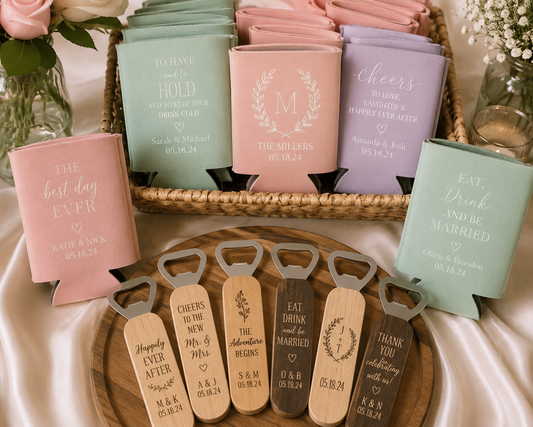 Create Unforgettable Custom Wedding Favors with These 5 Practical Gift Ideas