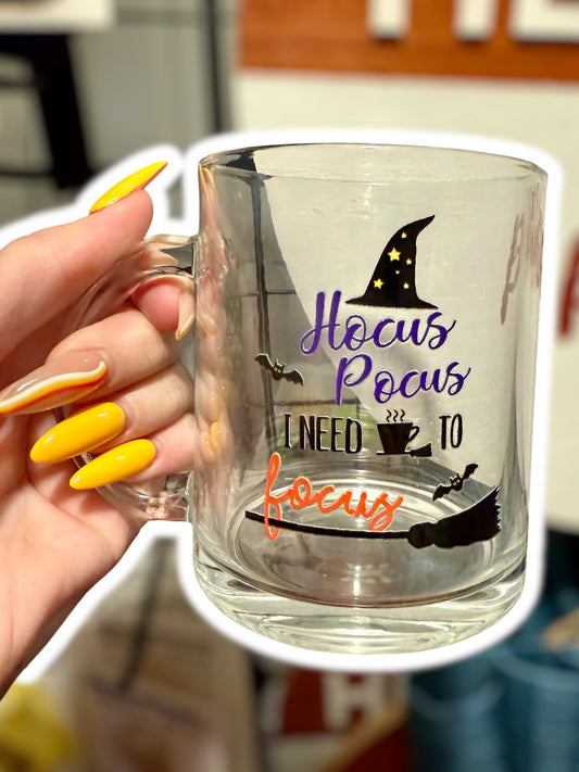 Glass Mug • Hocus Pocus • 11oz