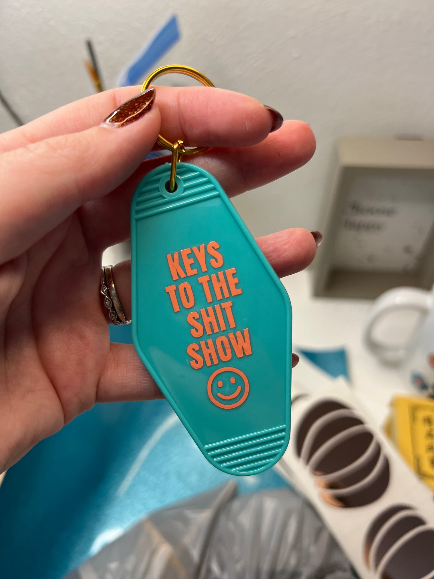 Motel Keychain • Multiple Designs