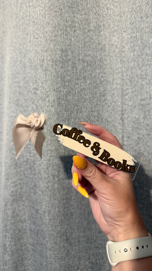 Bookmark • Coffee & Books Design