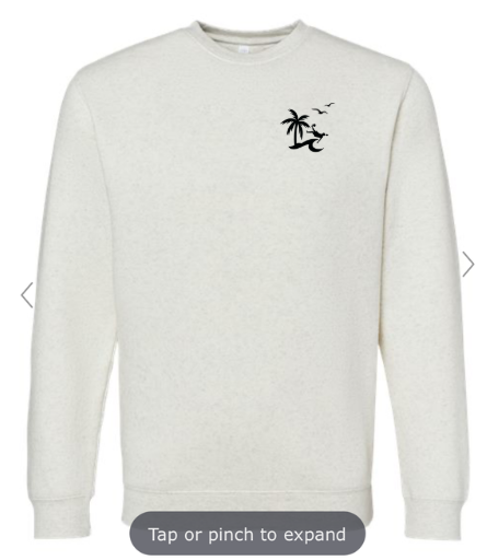 BSVB Heather Cream Crewneck