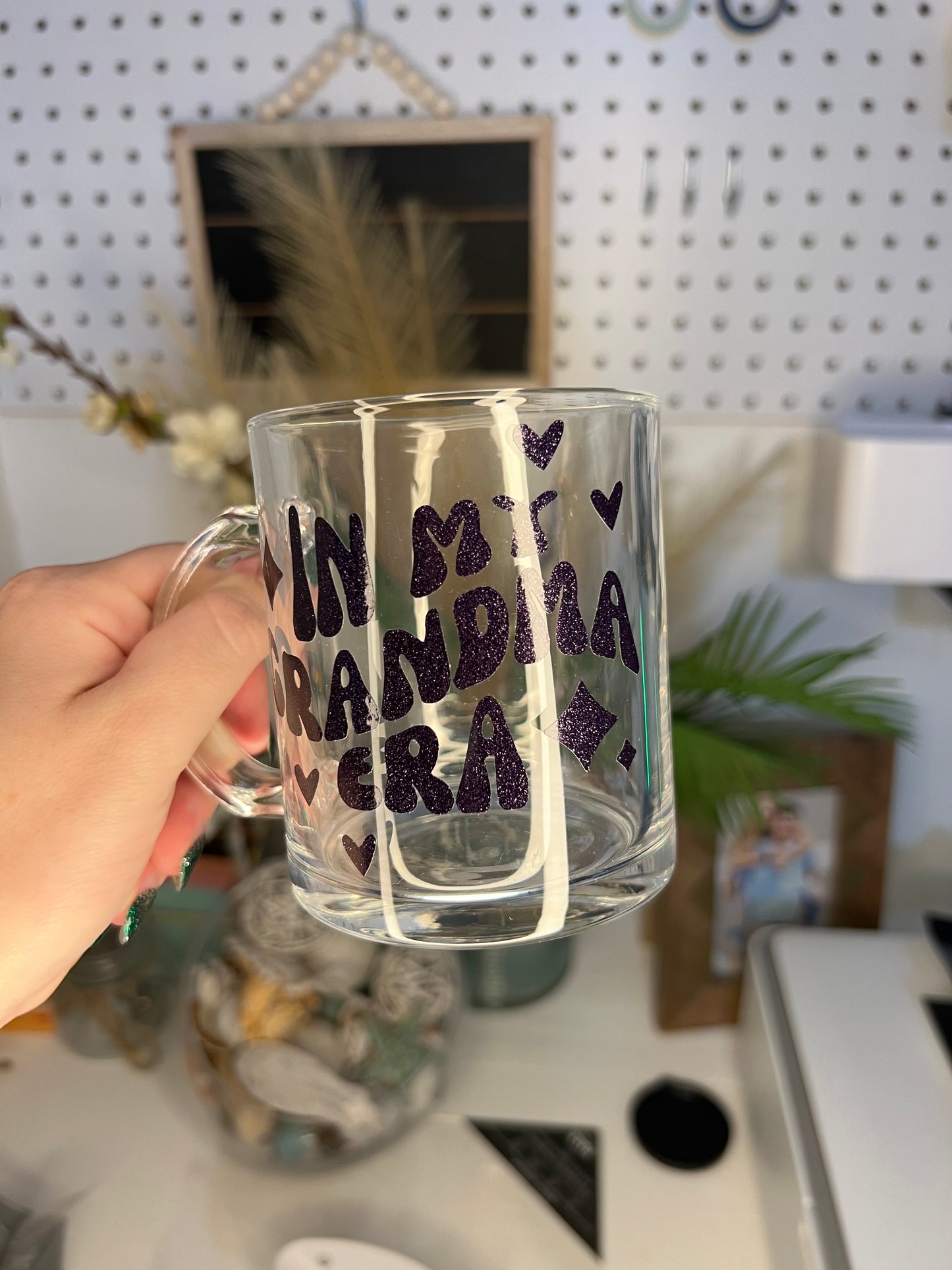 In My Grandma Era 11oz Glass Mug